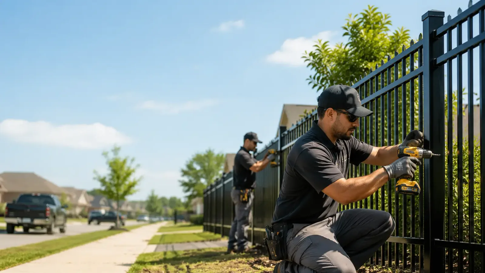 Metal Fence Installation in Mead, OK